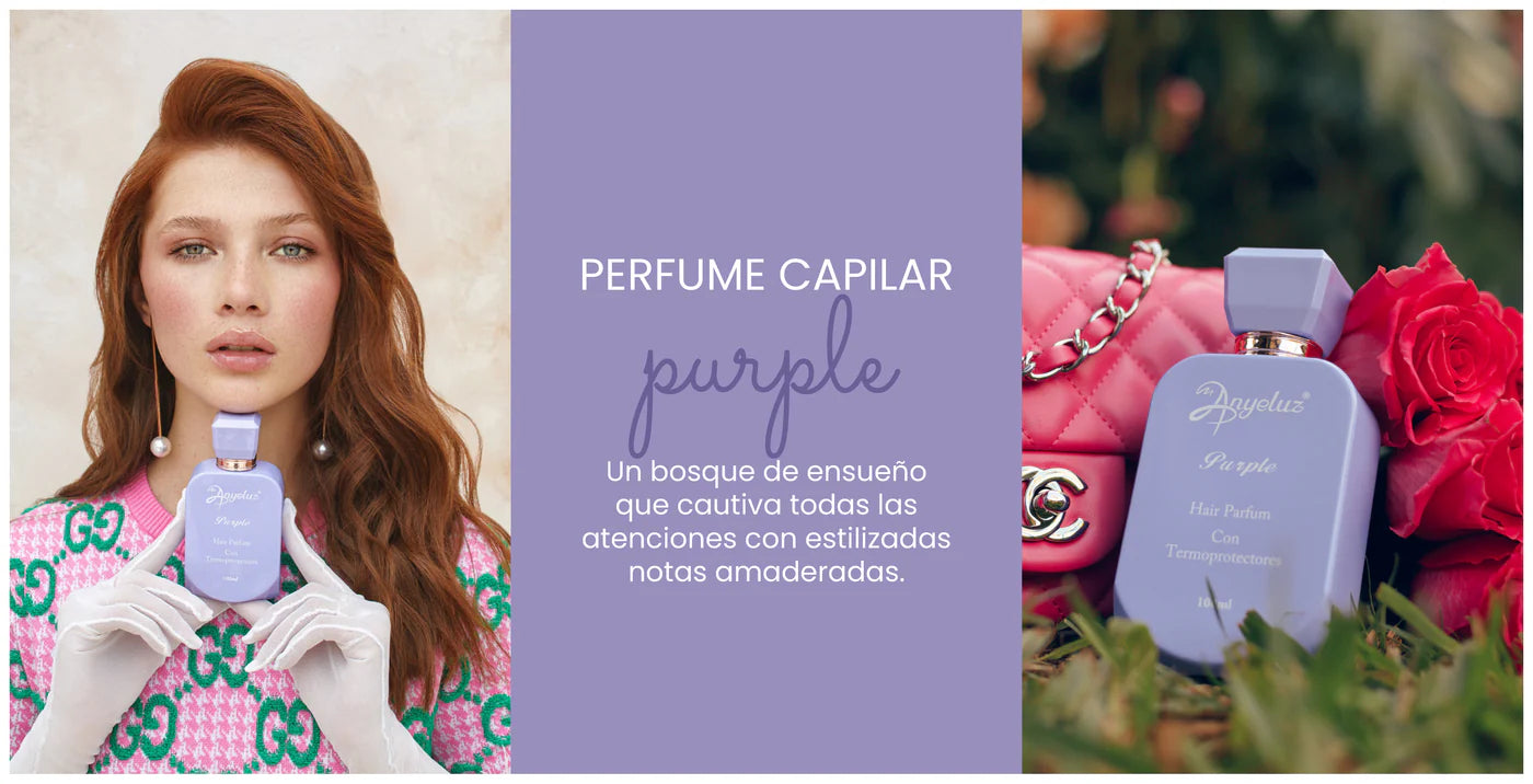 Perfume Capilar purple Anyeluz® - 100ml