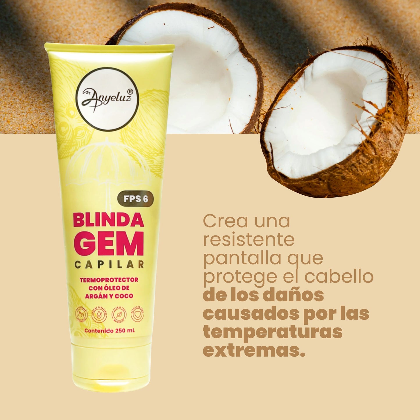 Termoprotector Blindagem Anyeluz® - 250ml