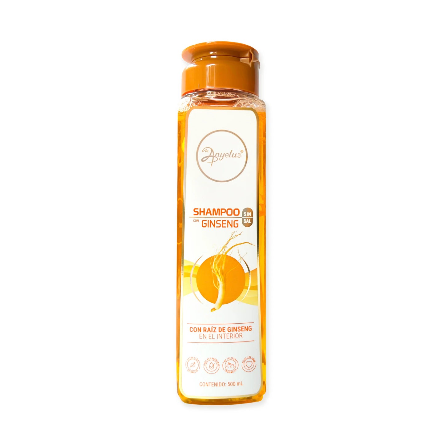 Shampoo Ginseng Anyeluz® - 500ml